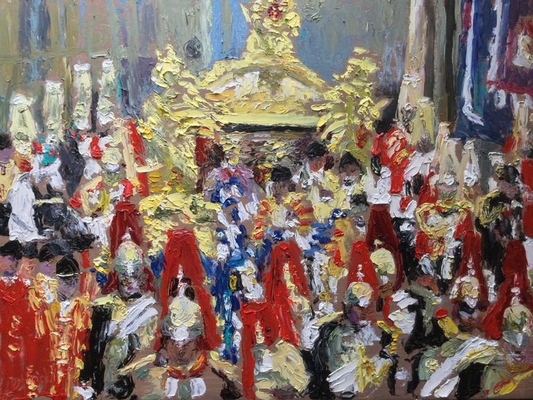 Original Impressionism Pop Culture/Celebrity Painting by Rachel Dittrich