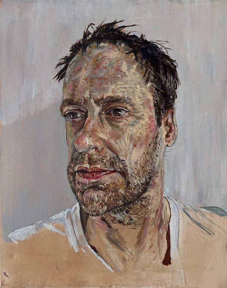Original Famous Painting by Rachel Dittrich  Portraiture Art on Canvas  Alistair Green