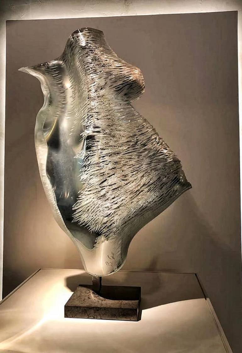 Original Abstract Women Sculpture by Eric Bonte