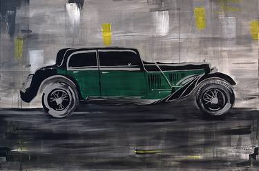 Original Pop Art Automobile Paintings by Rija Umar