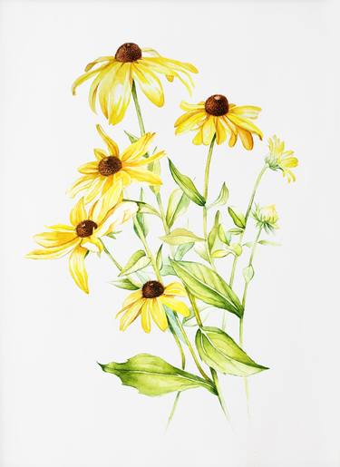 Original Floral Paintings by Tatiana Repesciuc