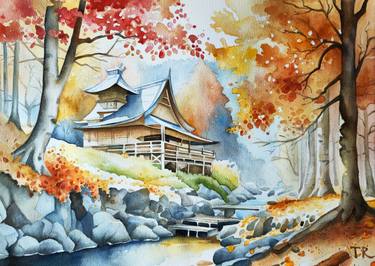 Original Landscape Paintings by Tatiana Repesciuc