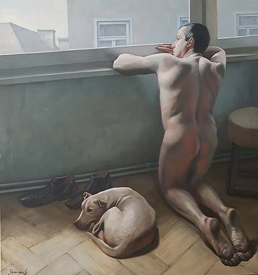 Print of Figurative Nude Paintings by Romans Ivanovskis