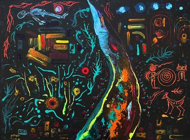Original Contemporary Landscape Painting by Ken Feldman