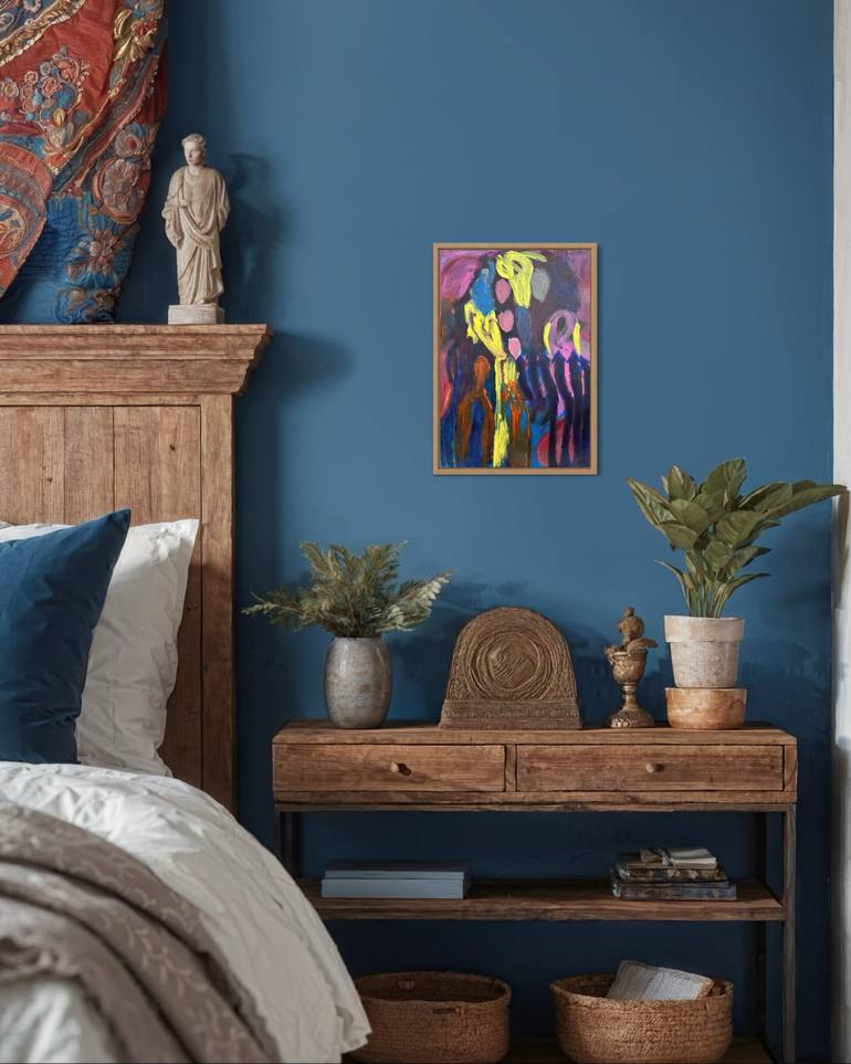 Original Abstract Expressionism Abstract Painting by Kimari -