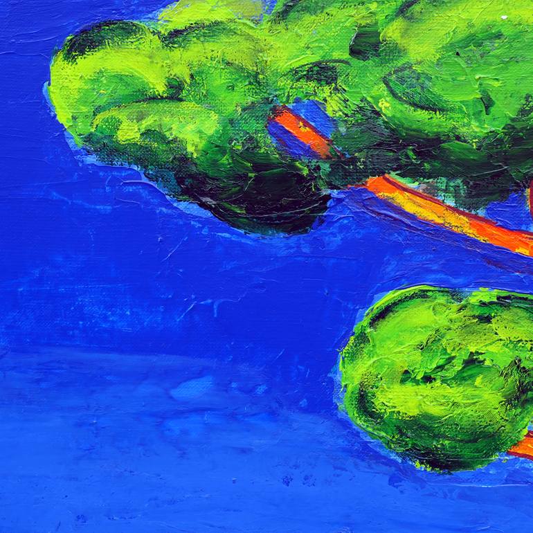 Original Figurative Landscape Painting by Pascal Poutchnine