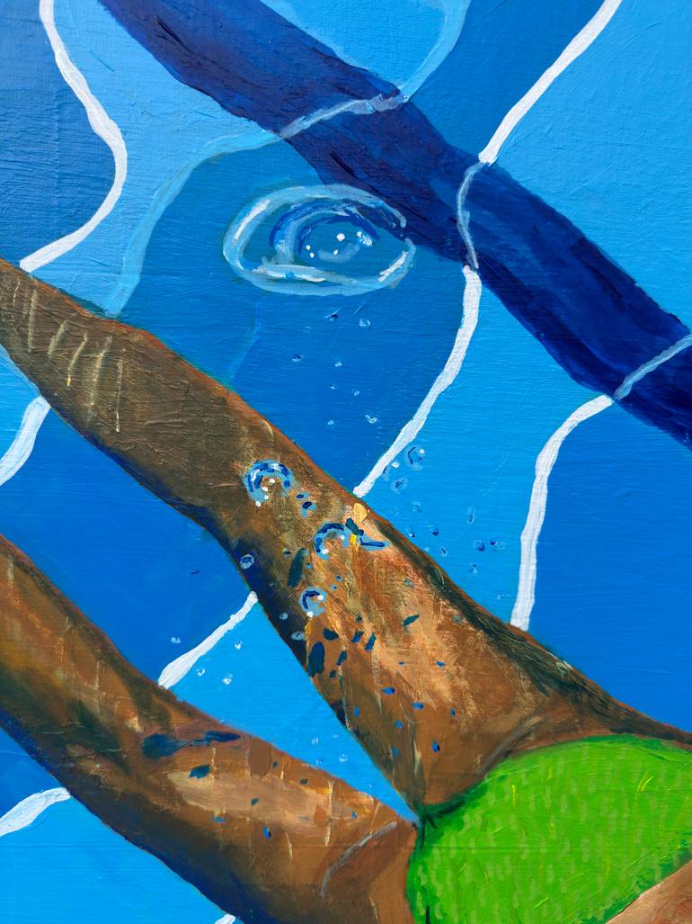 Original Contemporary Women Painting by Pascal Poutchnine