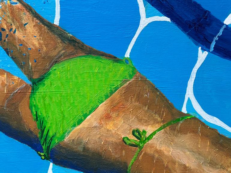 Original Contemporary Women Painting by Pascal Poutchnine