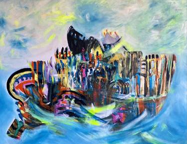 Original Abstract Paintings by burcu salman