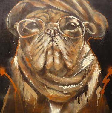 Original Realism Dogs Paintings by Studio Alur