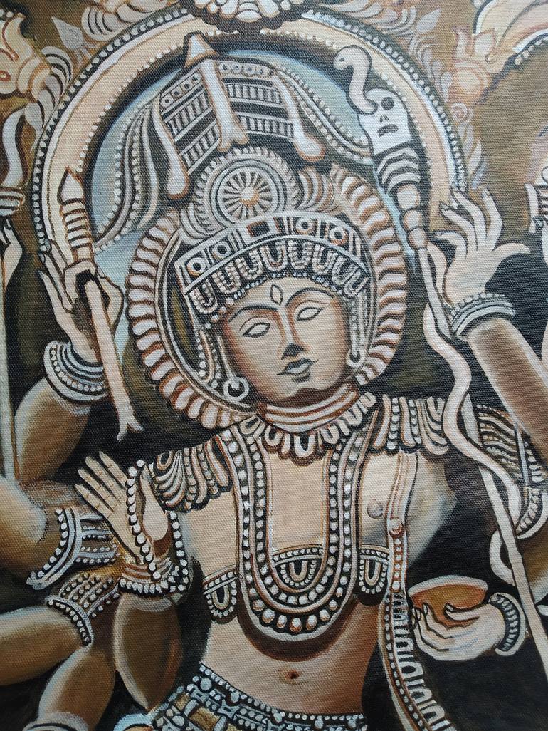 Original Art Deco Culture Painting by Gauri Vai