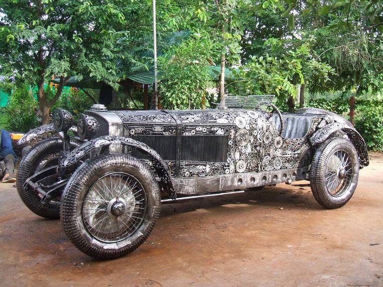 Original Conceptual Car Sculpture by Thai production