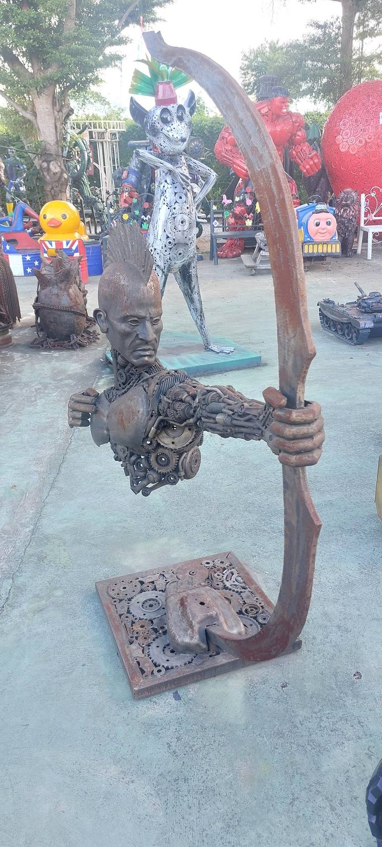 Original People Sculpture by Thai production