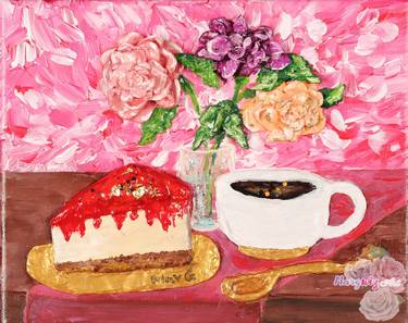 Original Impressionism Food Paintings by Marta Gwizdala
