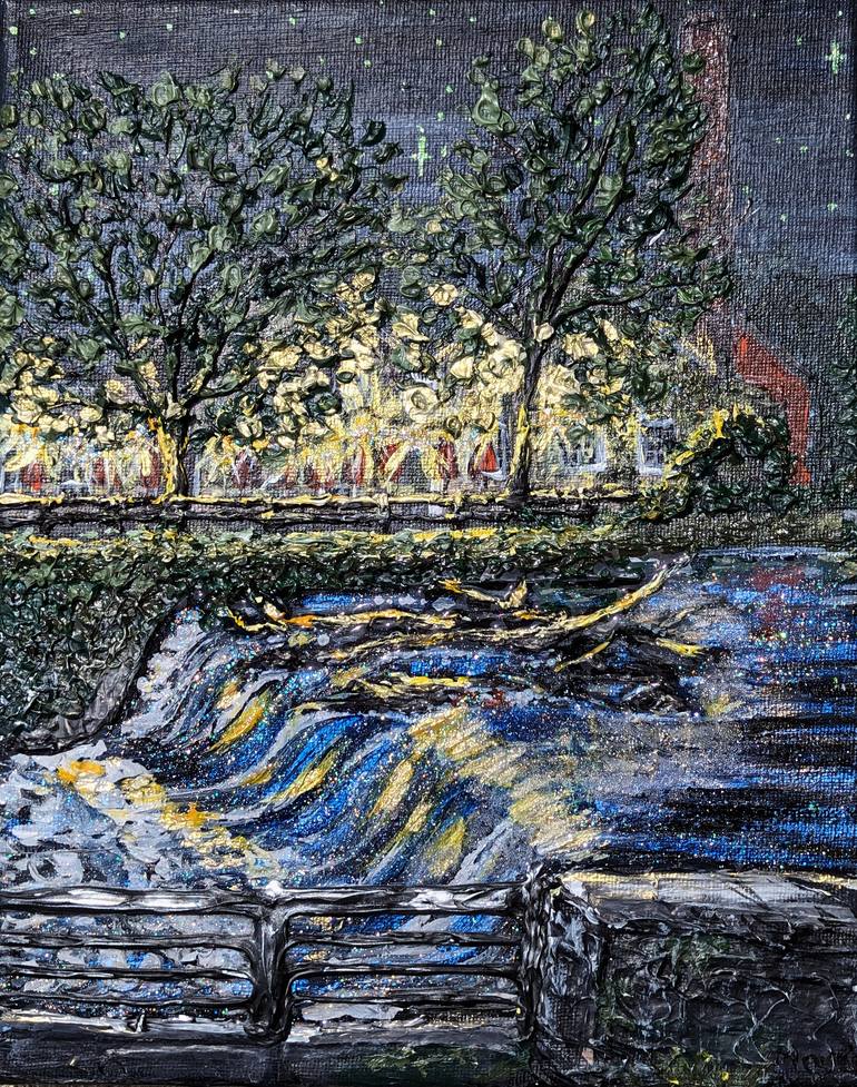 Print of Art Deco Landscape Paintings by Marta Gwizdala