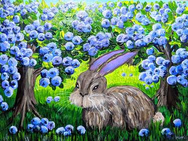 Original Impressionism Animal Paintings by Marta Gwizdala