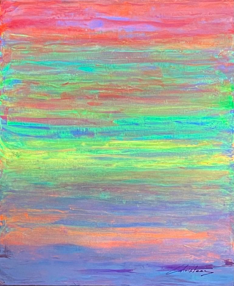 Original Contemporary Abstract Painting by Gregory Christeas