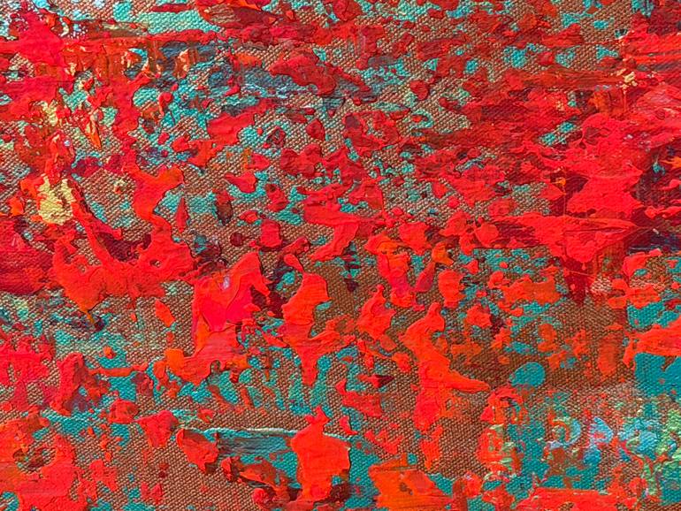Original Abstract Expressionism Abstract Painting by Gregory Christeas