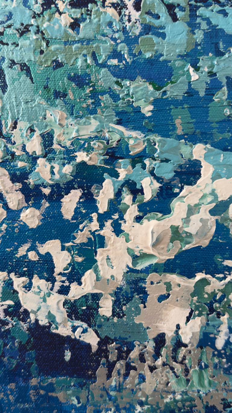 Original Abstract Expressionism Abstract Painting by Gregory Christeas
