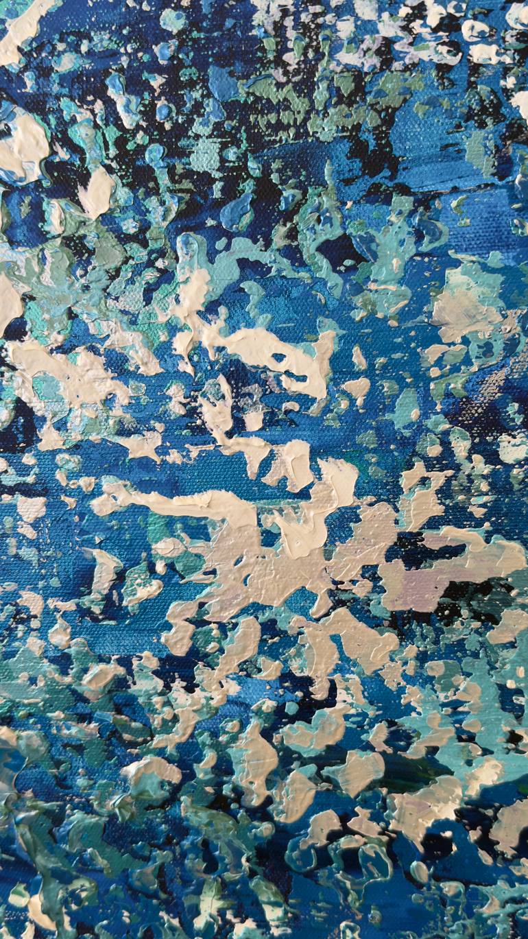 Original Abstract Expressionism Abstract Painting by Gregory Christeas