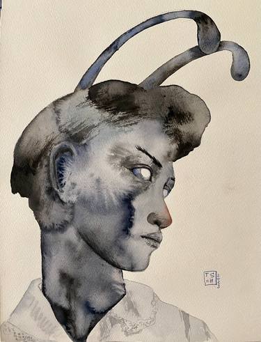 Original Figurative Fantasy Drawings by Tanya Shymko