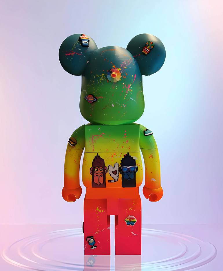 Original Contemporary Cartoon Sculpture by Miss Mouse
