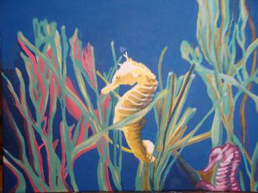 Print of Seascape Paintings by Raffaella Cardellini