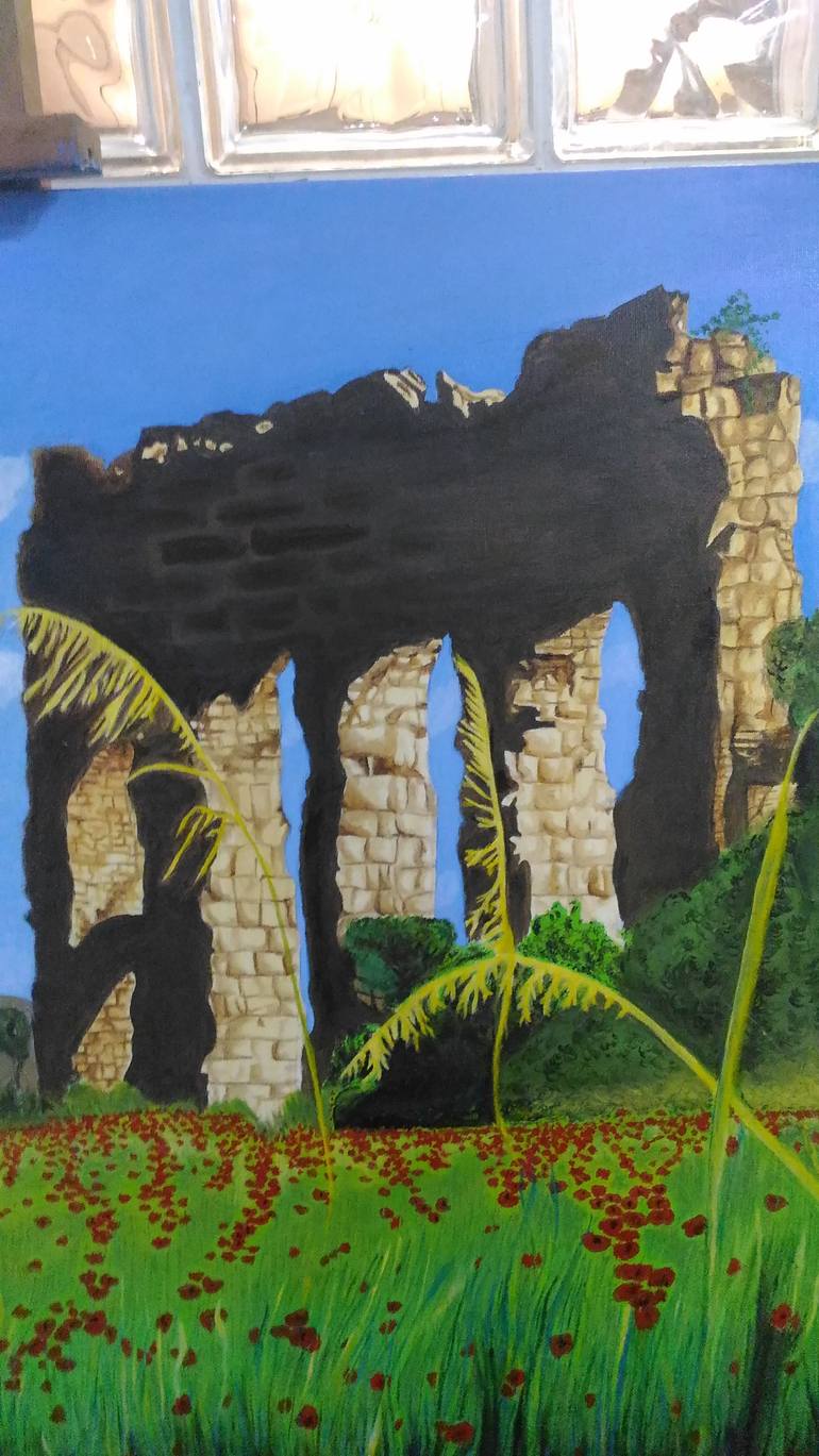 Original Figurative Landscape Painting by Raffaella Cardellini