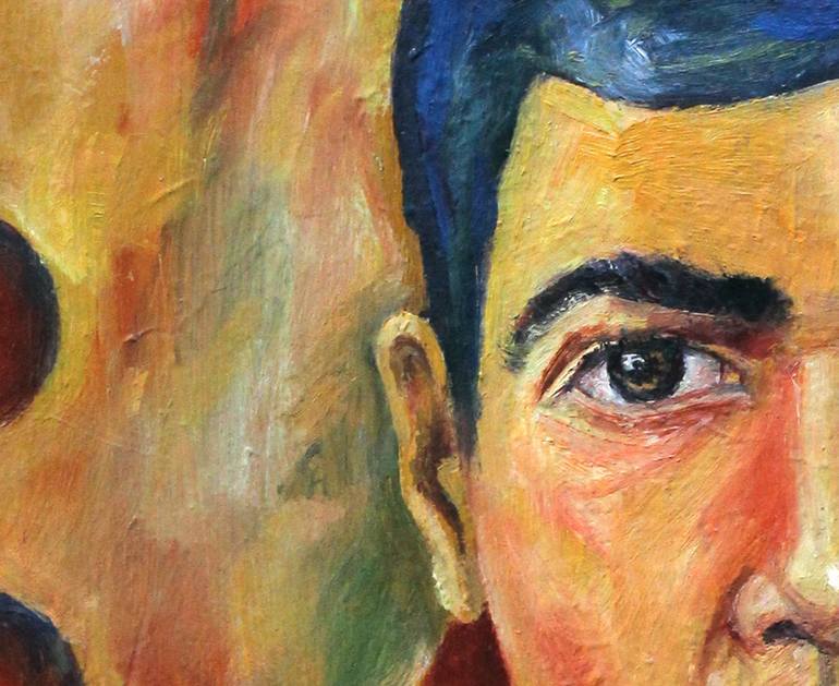 Original Portraiture Portrait Painting by Tavros Avagyan