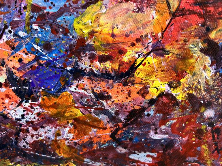Original Abstract Painting by Tavros Avagyan