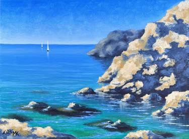 Original Seascape Paintings by Maria Kozyr