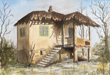 Original Rural life Paintings by Maria Kozyr