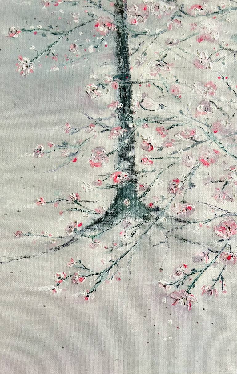 Original Tree Painting by Violeta Allaberdieva