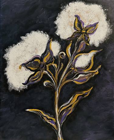 dark cotton flowers thumb