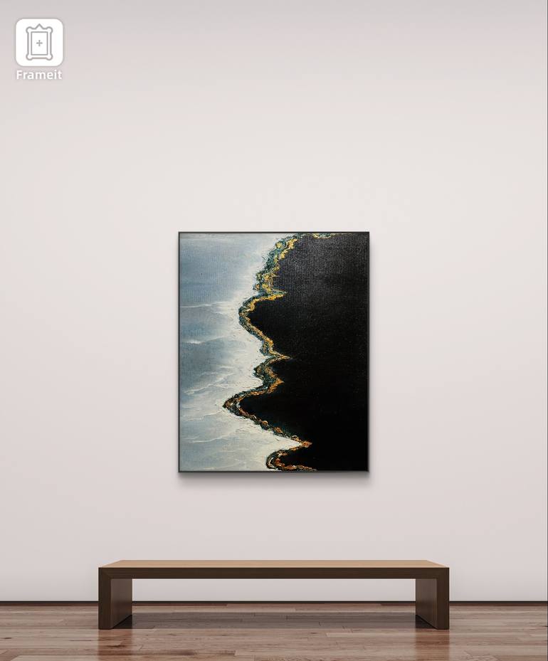 Original Expressionism Abstract Painting by Violeta Allaberdieva