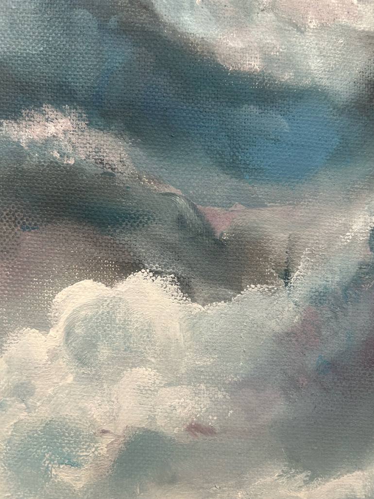 Original Impressionism Seascape Drawing by Violeta Allaberdieva