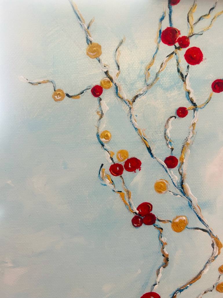 Original Impressionism Nature Painting by Violeta Allaberdieva