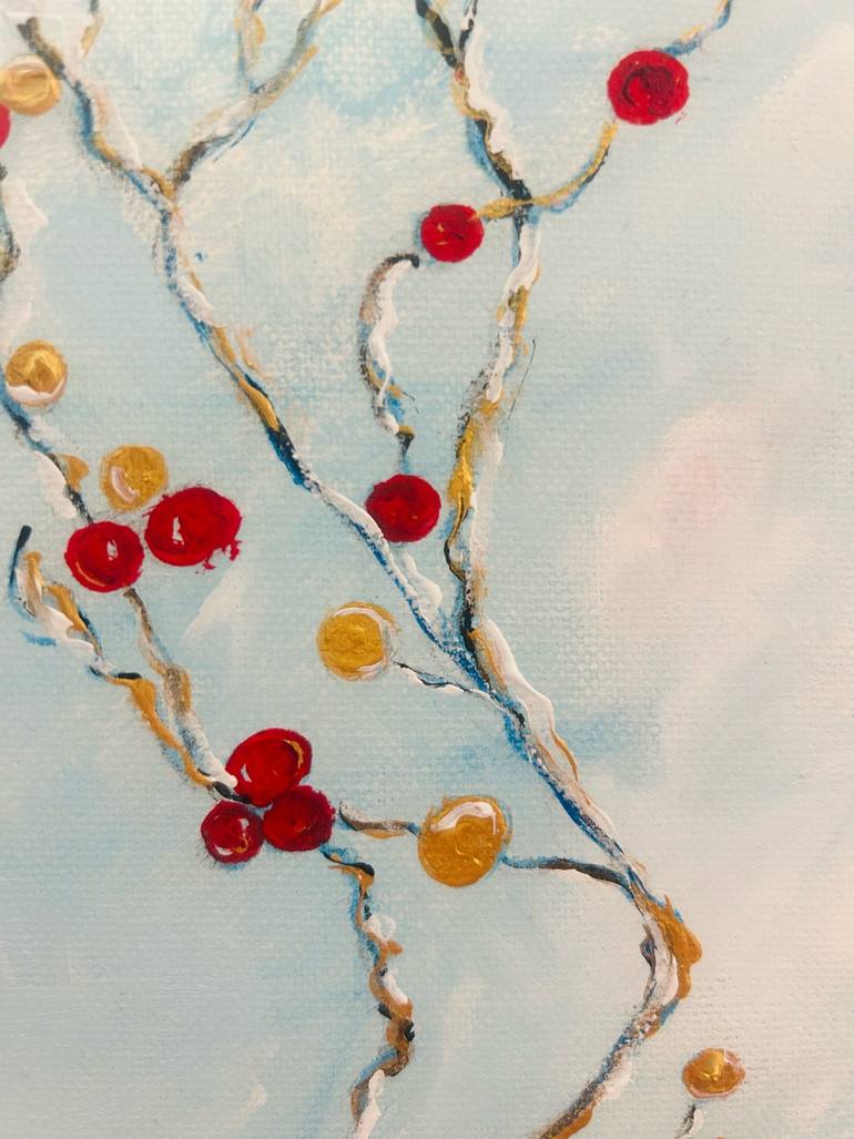 Original Impressionism Nature Painting by Violeta Allaberdieva