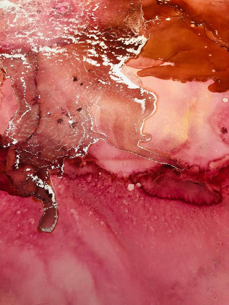 Original Modernism Abstract Painting by Violeta Allaberdieva