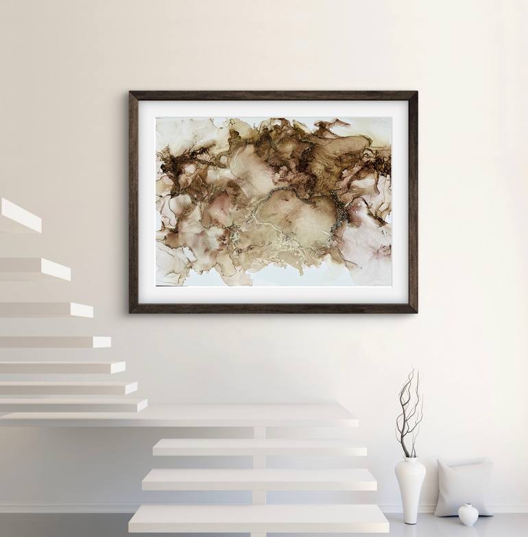 Original Abstract Painting by Violeta Allaberdieva