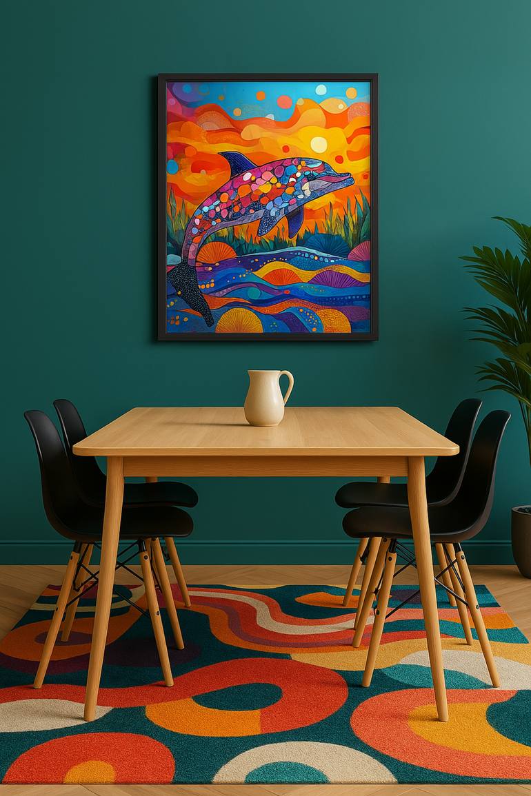 Original Abstract Expressionism Abstract Digital by Natalia Kaminskaya