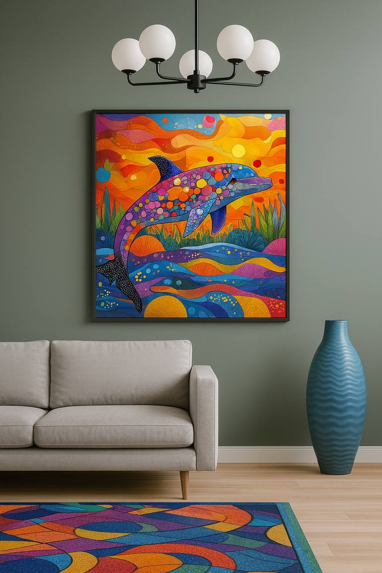 Original Abstract Expressionism Abstract Digital by Natalia Kaminskaya