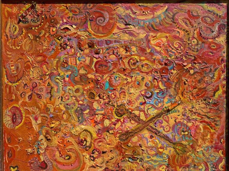 Original Abstract Painting by Serg Graff