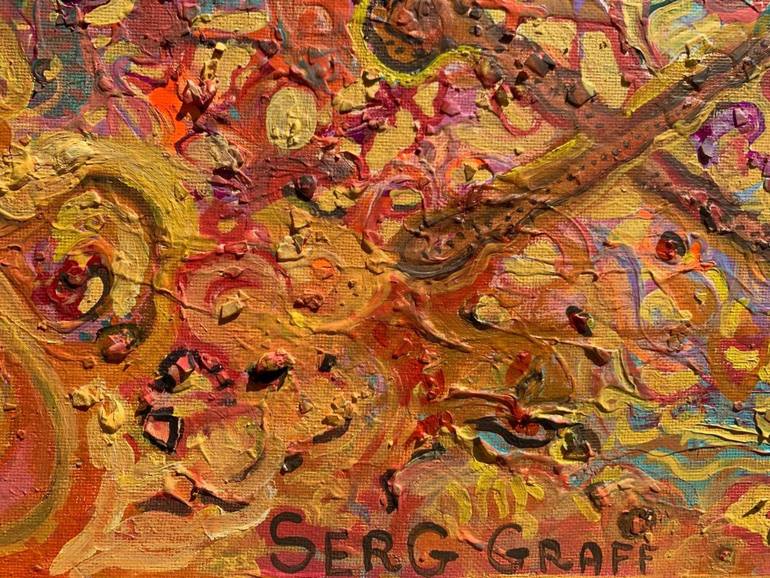 Original Abstract Painting by Serg Graff