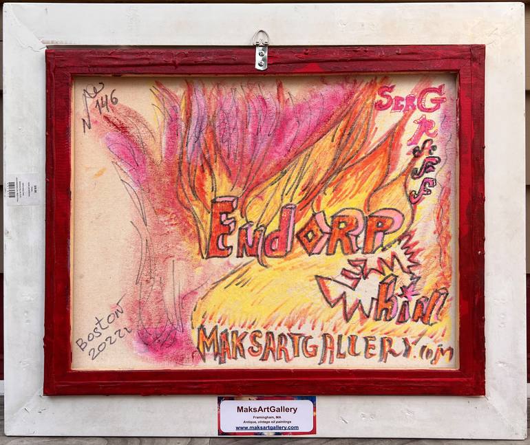 Original Abstract Painting by Serg Graff