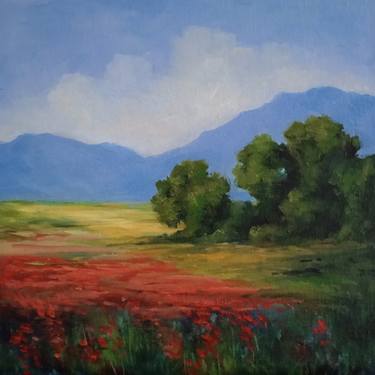 Print of Fine Art Landscape Paintings by Jamila Rasulzada