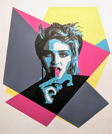 Original Abstract Pop Culture/Celebrity Paintings by Paul Daniel Murphy