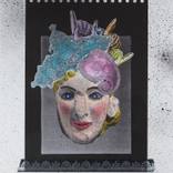 My Greek Collage - Madame Buckle by Anna-Maria Vagianou