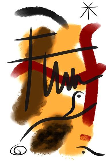 Original Conceptual Abstract Digital by Della Erlita Melati