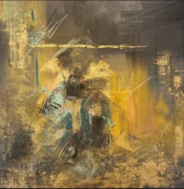 Original Modern Abstract Painting by Klinta Lapsa